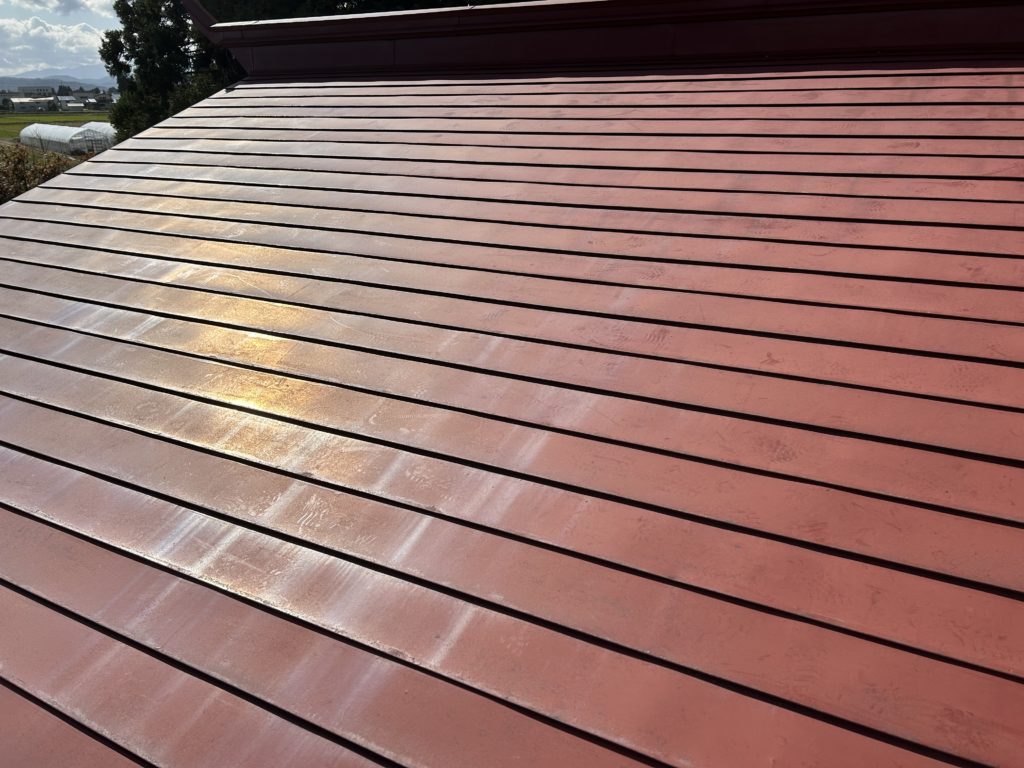 長井市屋根塗装工事前（施工事例）マツダ塗装