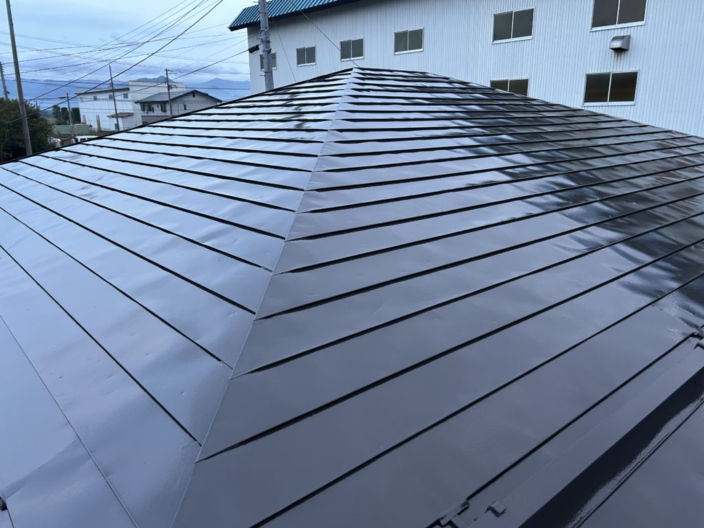 高畠町屋根塗装工事完了（施工事例）マツダ塗装
